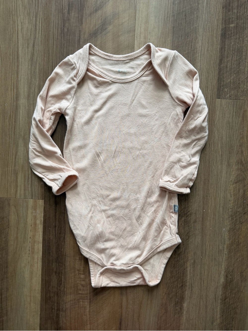 Kyte Baby Long-Sleeve Ballerina Pink Baby Bodysuit